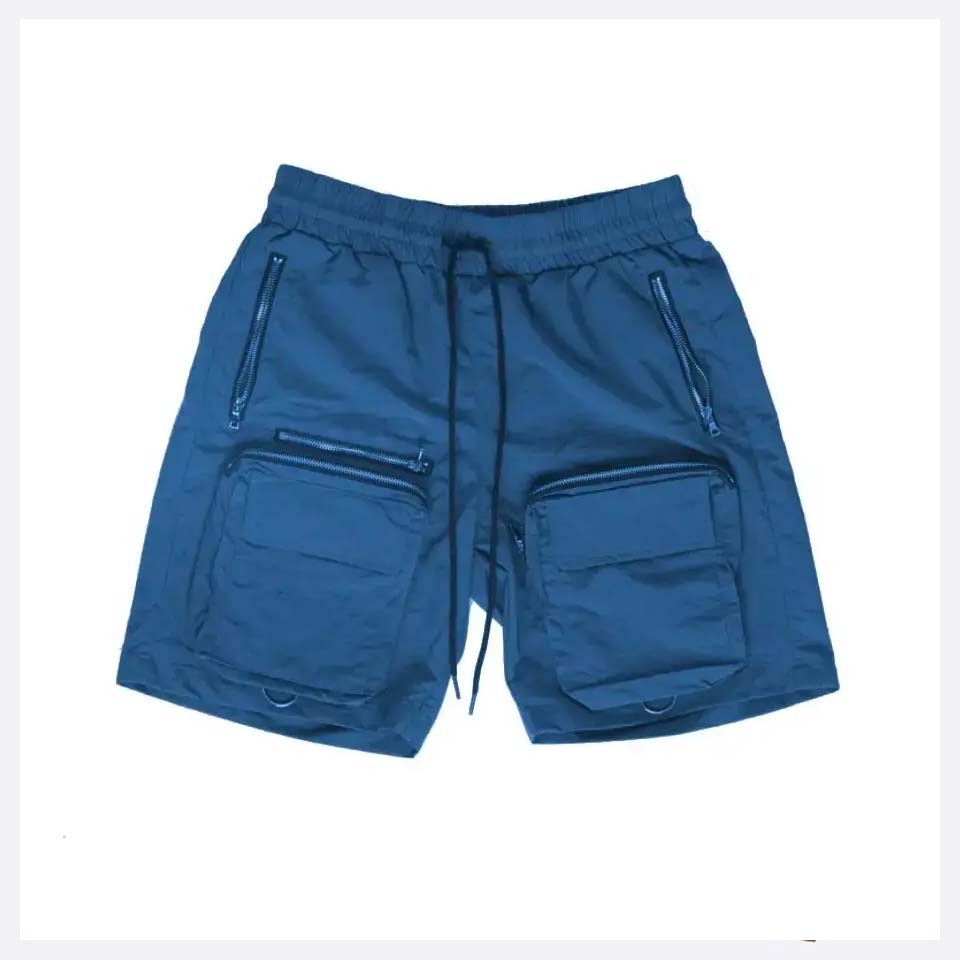 OEM Manufacture Utility Cargo Shorts Men Streetwear Multi Pockets Shorts Bermuda Nylon Cargo Shorts For Men