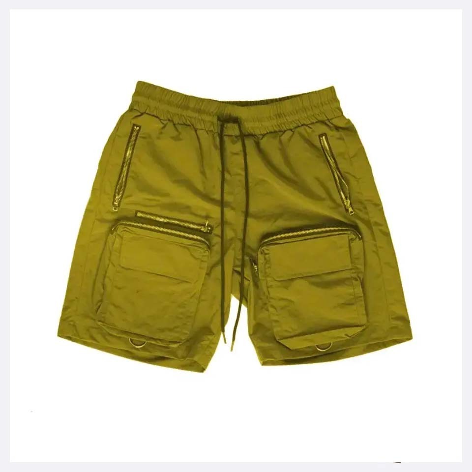 OEM Manufacture Utility Cargo Shorts Men Streetwear Multi Pockets Shorts Bermuda Nylon Cargo Shorts For Men