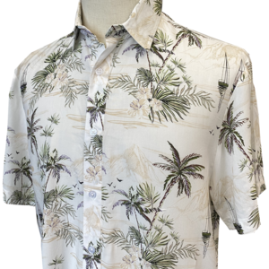 2024 Summer Hot Selling Wholesale OEM Quick Dry Printed Hawaiian Men's Short Sleeve Shirt