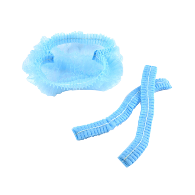 Hair cover strip non woven clip mob cap disposable hair cap beauty bouffant caps wholesalers