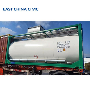 20ft ISO Tank Container For Concentrated Sulfuric Acid and Hydrochloric Acid