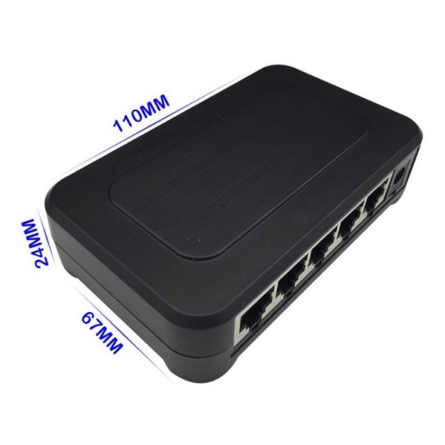 High Quality 5ports  100M Poe Switch 5v /12V/24V/48V ethernet switch for CCTV IP Camera