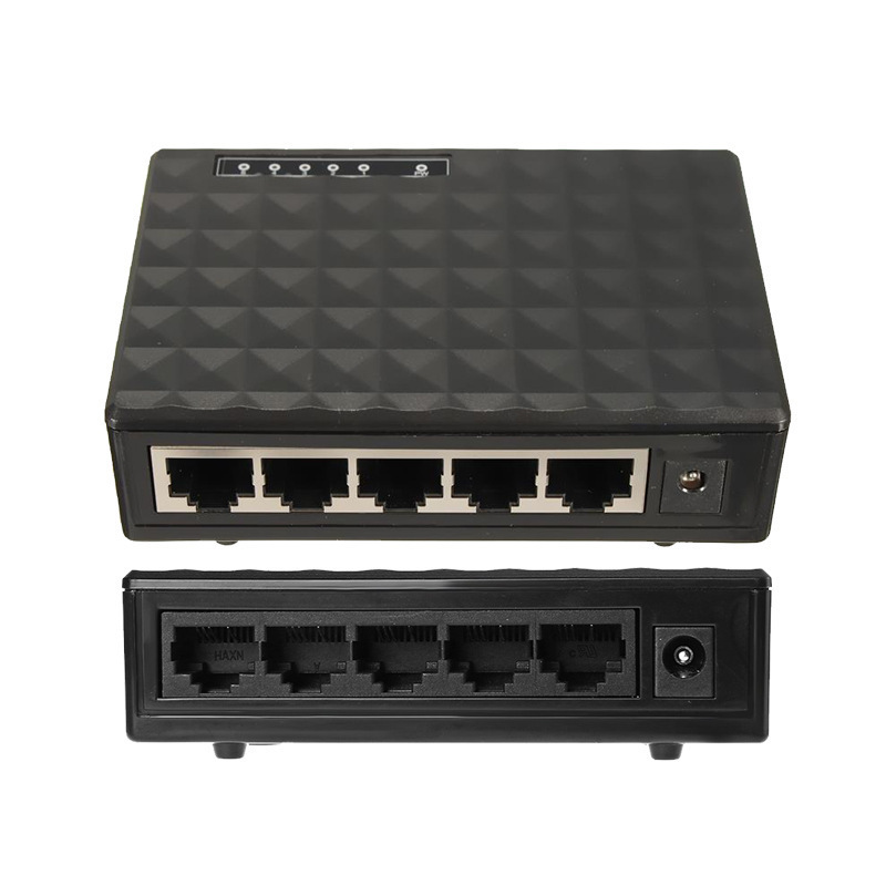 5 port 4 port 10/100Mbps network switch ethernet switch PCB board unmanagerment switch support 5V 500ma