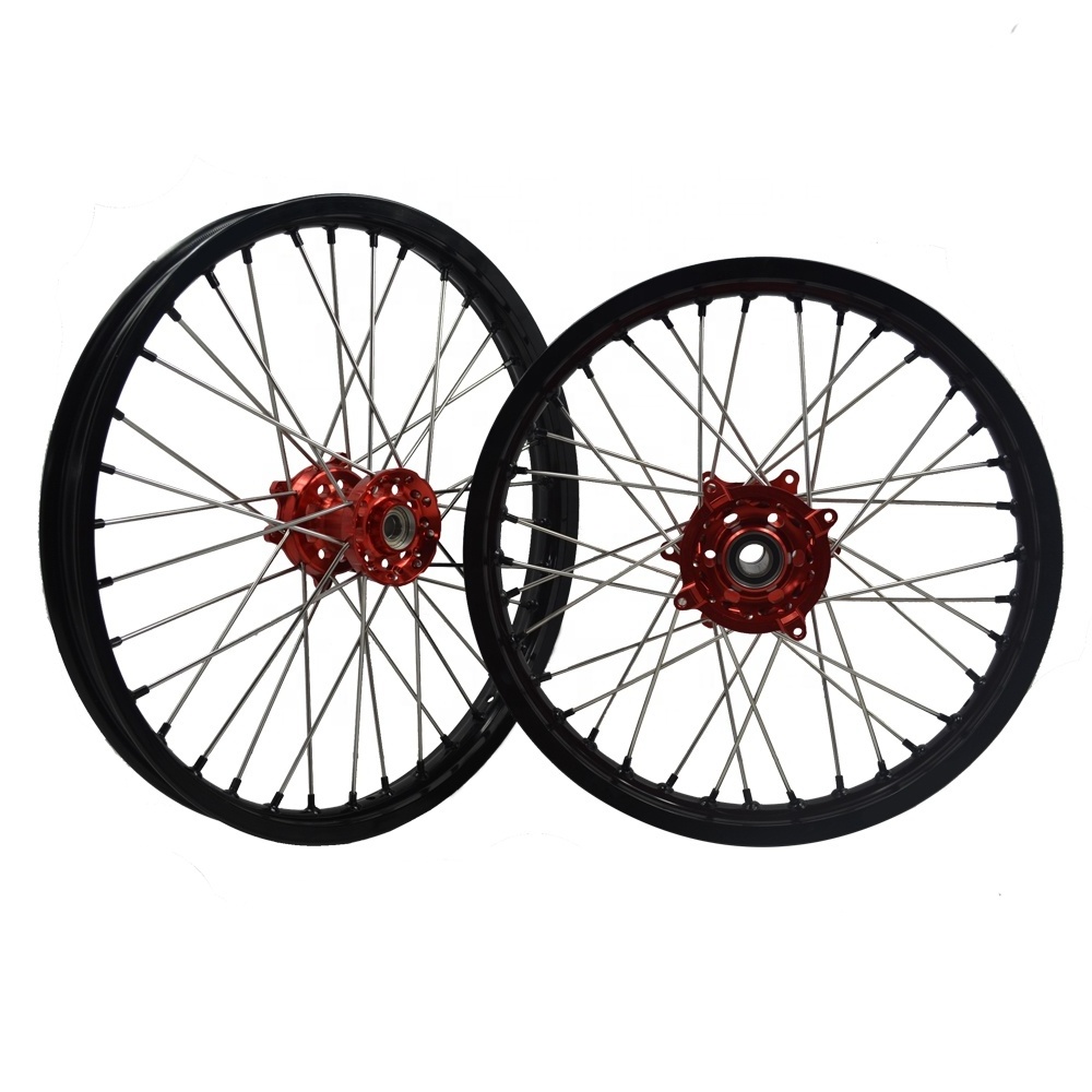 Professional Aluminum Alloy Dirt Bike Enduro Wheels Motocross Training Wheels