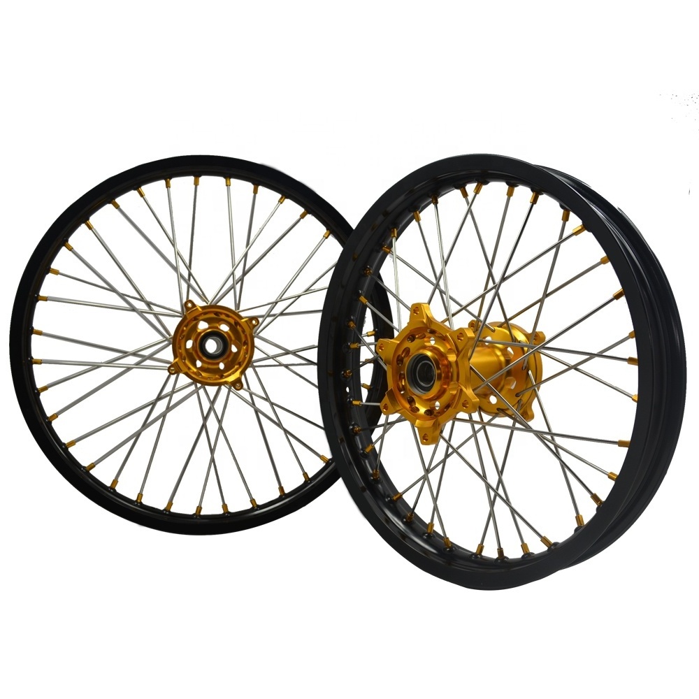 Professional Aluminum Alloy Dirt Bike Enduro Wheels Motocross Training Wheels