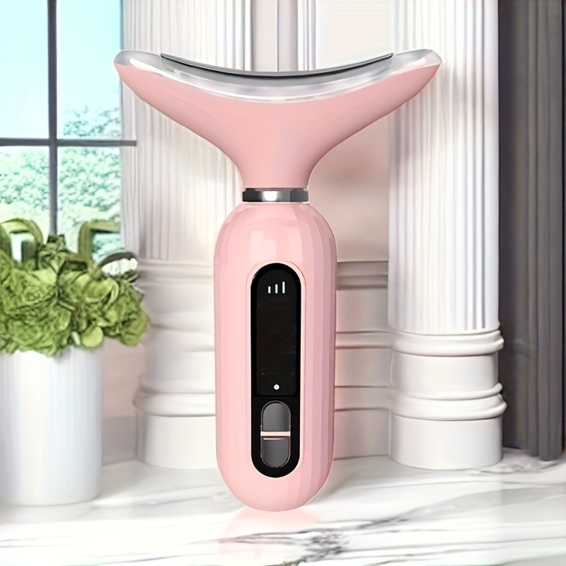 Face Lifting Device EMS Vibration V Shape Beauty Tools Facial Machine electric smart neck massager