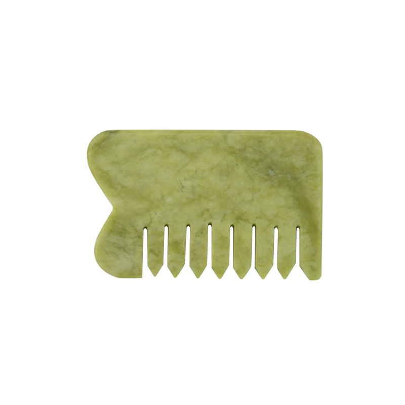 Korea Skincare jawline Crystal jade comb gua sha tool