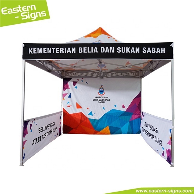 Anti-UV portable aluminum fabric 3x3 pop up outdoor trade show expo exhibition tents for advertising