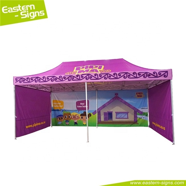 UV-resistant portable aluminum 600D oxford fabric outdoor 10x20 trade show canopy pop up tent for fair