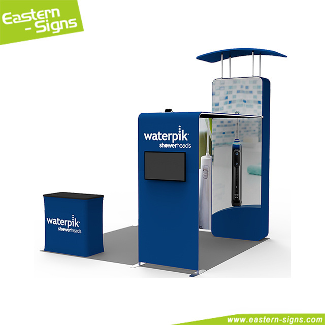 China wholesale portable aluminium design trade show stand 3x3 size exhibition display booth