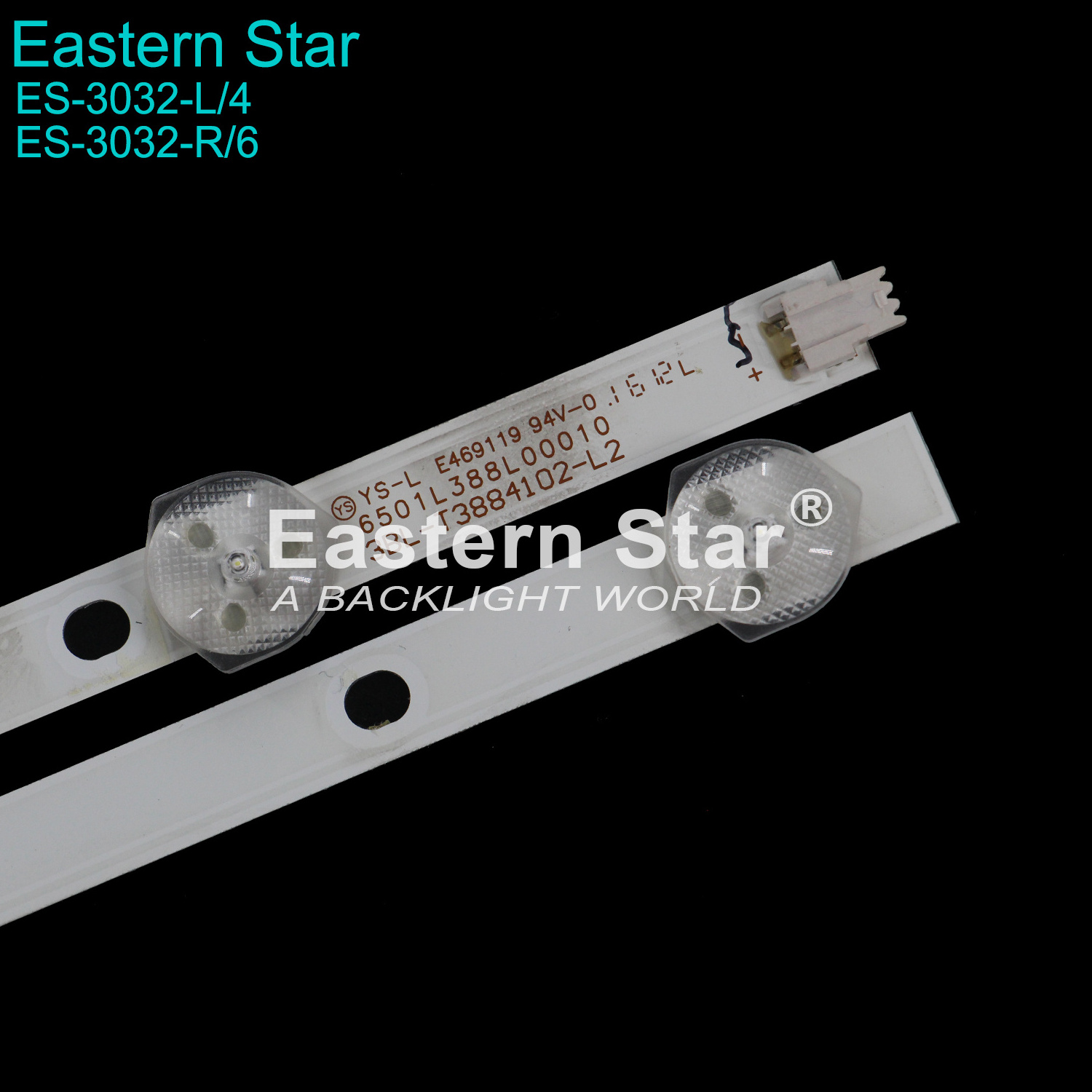 ES-3032 (5L+5R, 4+6LEDs) led bar 6501L388L00010  LED TV Backlight use for 48