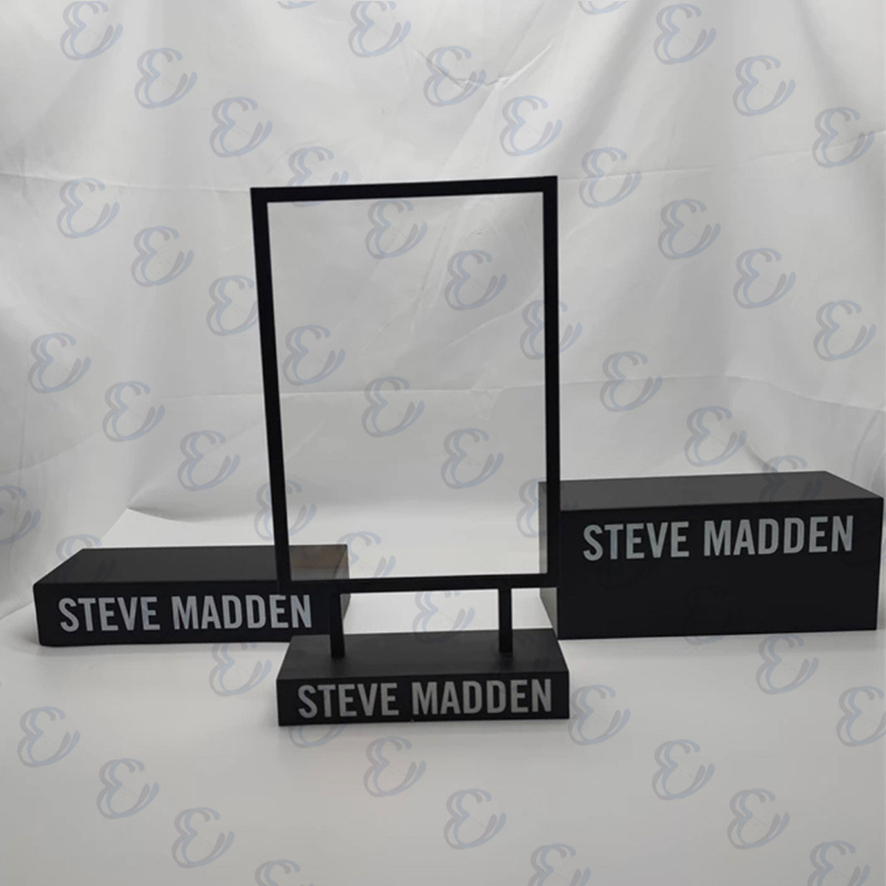 Oem Odm Custom Factory Price Table Stand Metal Holder Menu Desk Low Price Acrylic Sign Holder For Retail