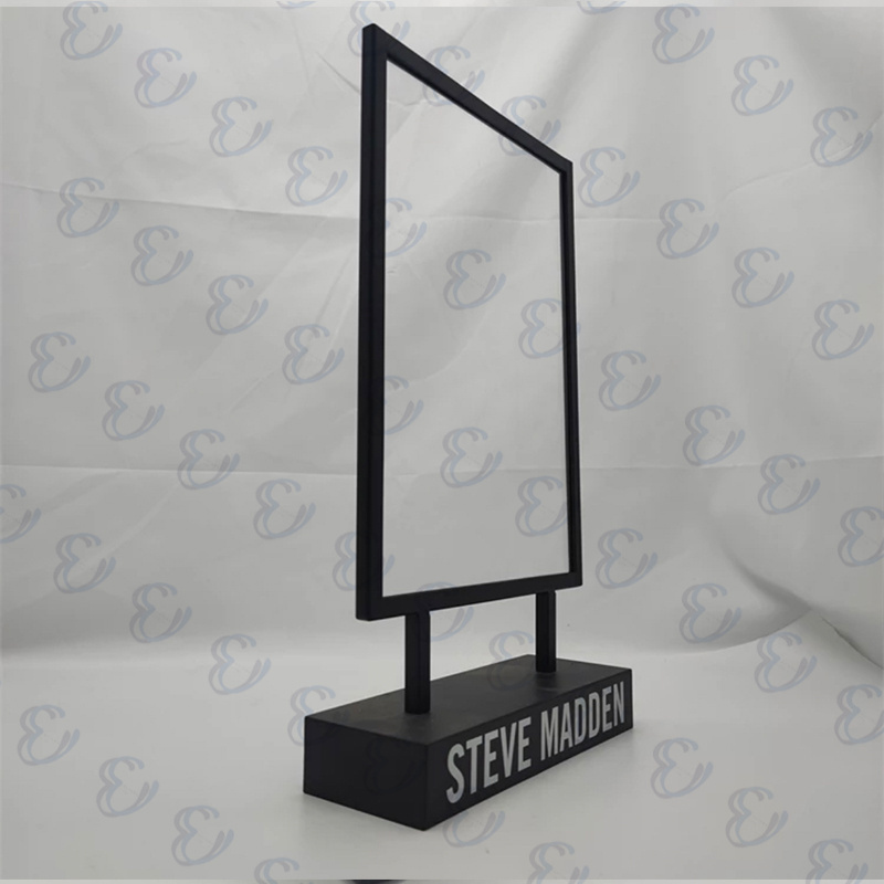 Oem Odm Custom Factory Price Table Stand Metal Holder Menu Desk Low Price Acrylic Sign Holder For Retail