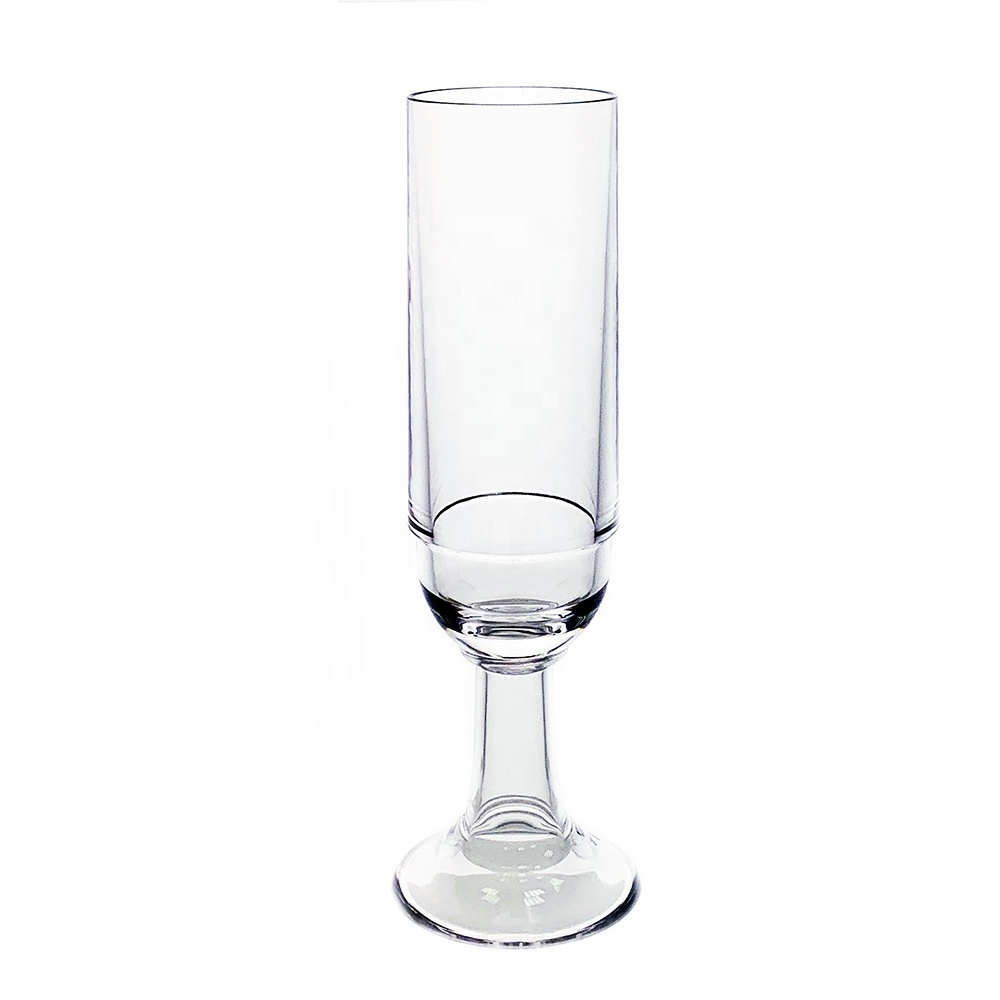 6oz Unbreakable Polycarbonate Champagne glasses