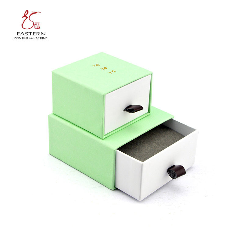 Luxury Custom Logo Rigid Sliding Out Drawer Box for Fancy Cosmetic Gift boxes Human Hair wig Packaging box with Ribbon