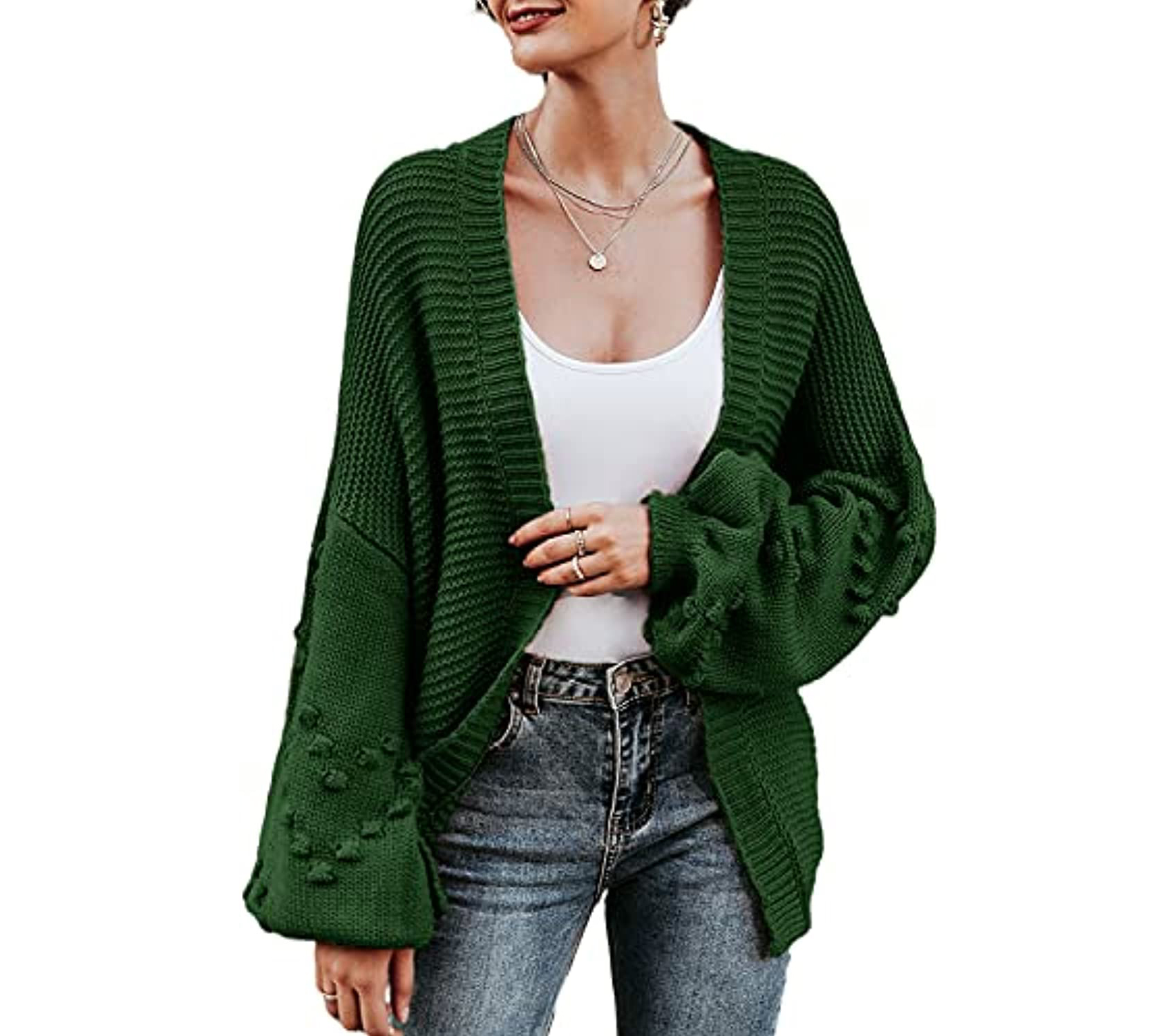 Custom Handmade Solid Garment Ladies Korean Crochet Top Knit Sweaters Women