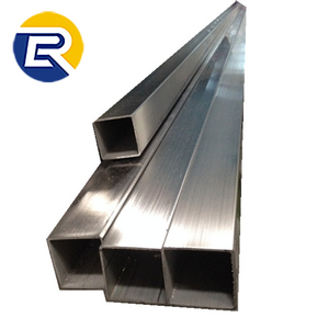 Square Tube Steel Q355B Q235B Perforated 1x1 Square Pipe Steel  Rectangular Hollow Section  Square Carbon Steel Pipe