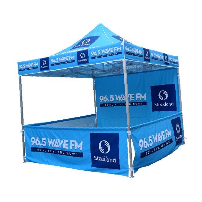 Portable UV proof aluminium 600D oxford fabric 10x20 trade show 600d heavy duty commercial canopy