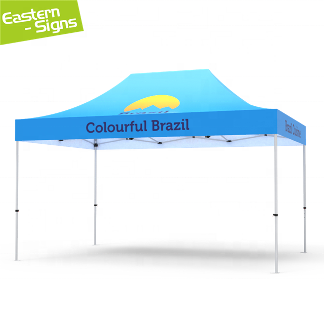 Portable aluminum oxford fabric 10x15 outdoor trade show folding heavy duty gazebo canopy for display