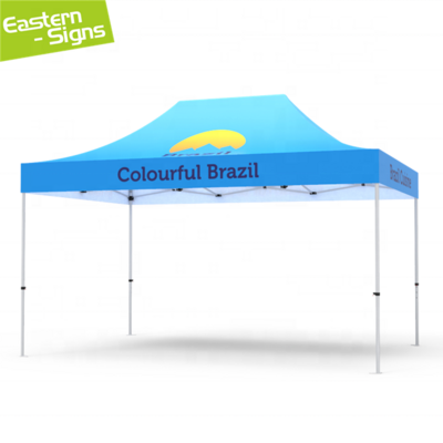 Portable aluminum oxford fabric 10x15 outdoor trade show folding heavy duty gazebo canopy for display