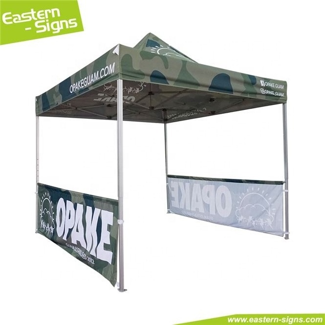 Customized design aluminum conference flame retardant pop up gazebo printed Pop Up Tent