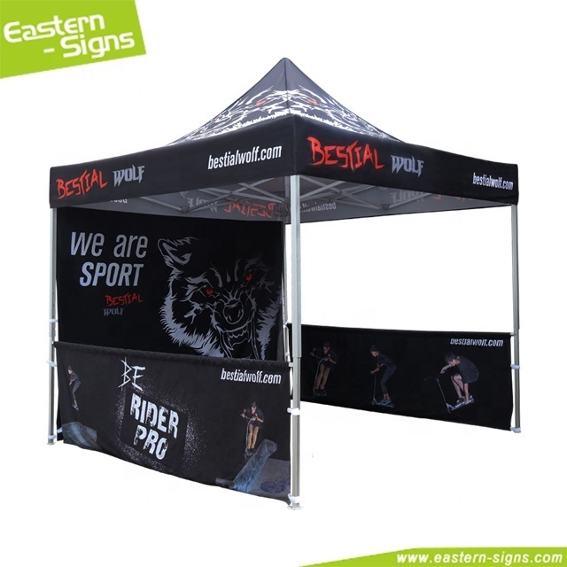 Fireproof heavy duty aluminium 600D oxford fabric advertising business pop up gazebo 3x3