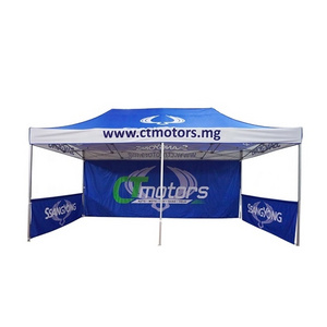 Waterproof convenient aluminium 600D oxford fabric trade show pop up portable canopy 10 x 20 ft tent