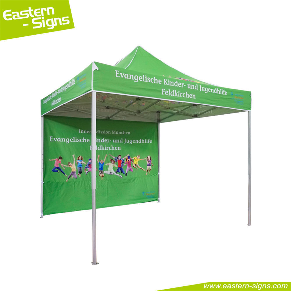 Outdoor 10x10ft Canopy Tent Waterproof Custom Logo Print Advertising Sport Event Aluminium Frame Canopy Tent