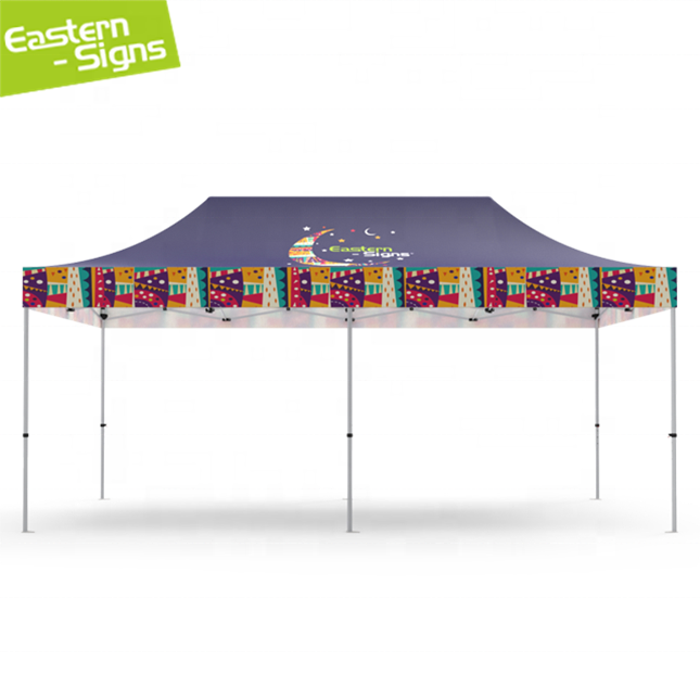 Waterproof convenient aluminium 600D oxford fabric trade show pop up portable canopy 10 x 20 ft tent