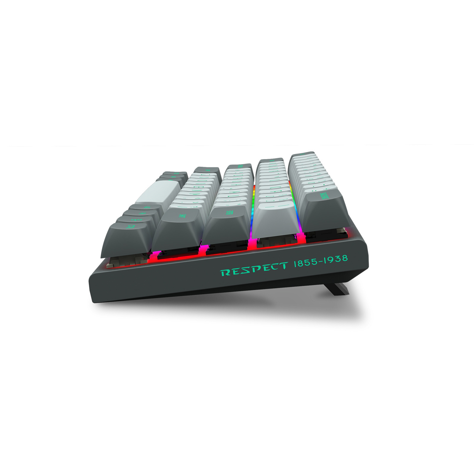 Compatible 60%  RGB PBT Double-shot keycaps  Keyboard Rapid Trigger 8K Reporting Rate   Magnetic Switch   Gaming Keyboard