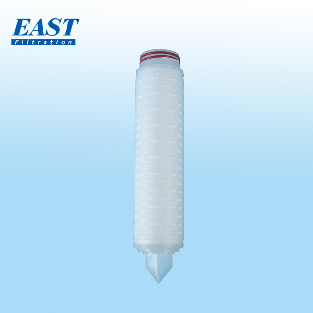 Water pure treatment purification PP pleated water filter cartridge for industrial filtration