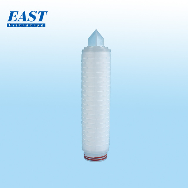 Water pure treatment purification PP pleated water filter cartridge for industrial filtration