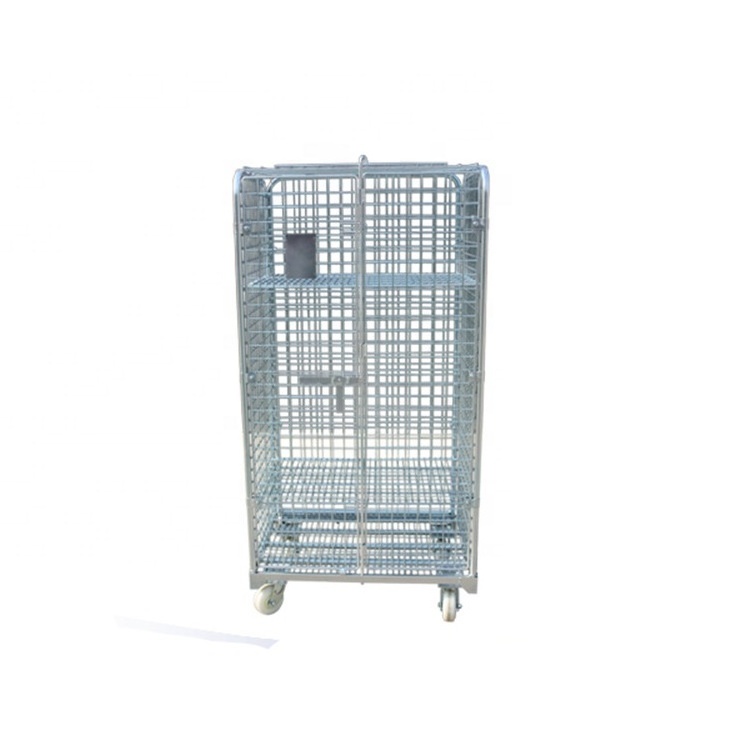 Warehouse industrial cargo storage transportation customized Roll Trolley Supermarket and warehouse Roll Carts