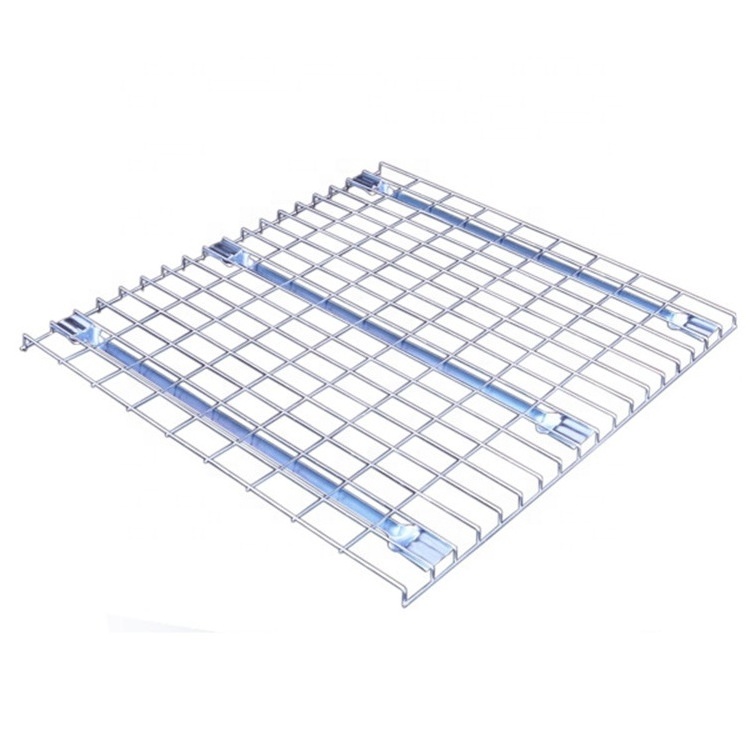 Warehouse welded storage galvanized inside waterfall wire mesh deck used for warehouse rack storage