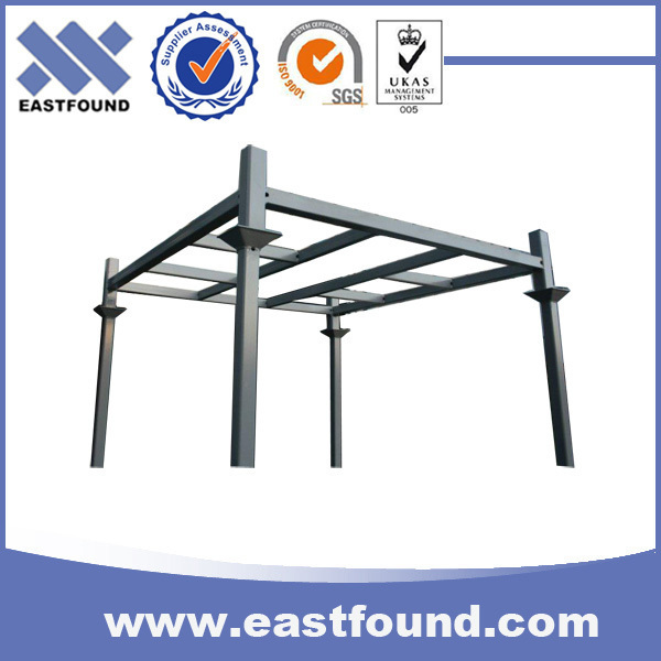 Warehouse storage portable and foldable post pallet stacking racks and stillage