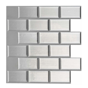 Mirror Art Tiles Premium Stick On Kitchen Backsplash Tiles Peel and Stick Self Adhesive Bathroom 3D Wall Tiles