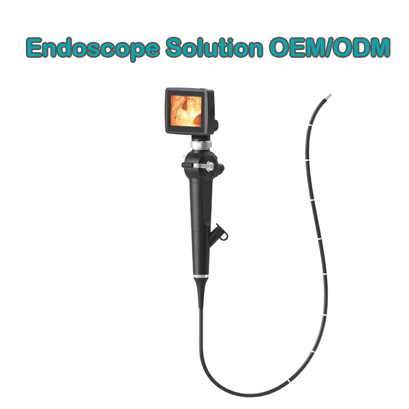 Professional Manufacturer 2-ways articulation 2.8mm  Portable video inspection endoscope borescope snake OEM/ODM