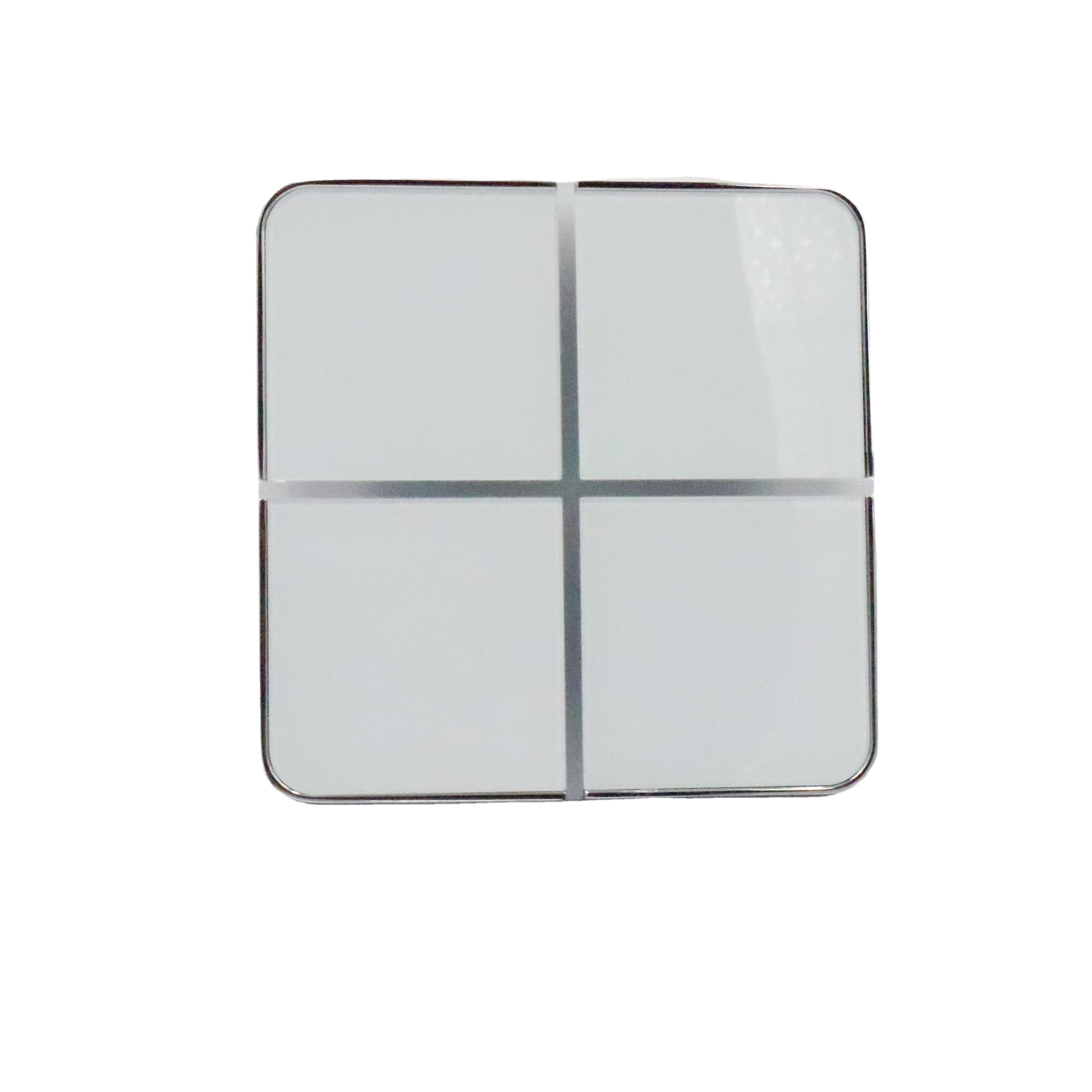 KNX  EIB  switch wall switch touch screen wall switch 4 gang glass and metal panel