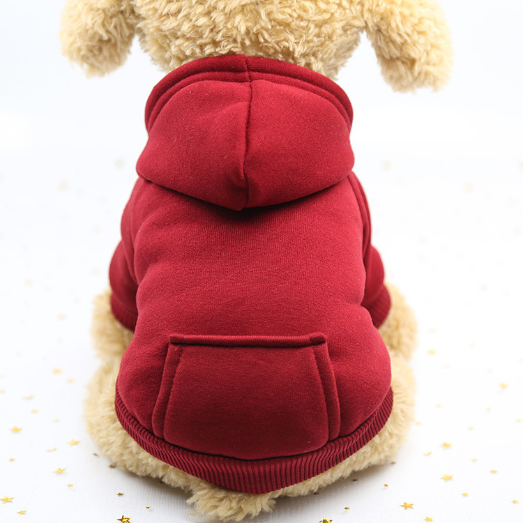 Luxury Pet Clothes Two Legs Dog Sweater Winter Coat For Puppy Keeping Warm Dog Clothes Accessories