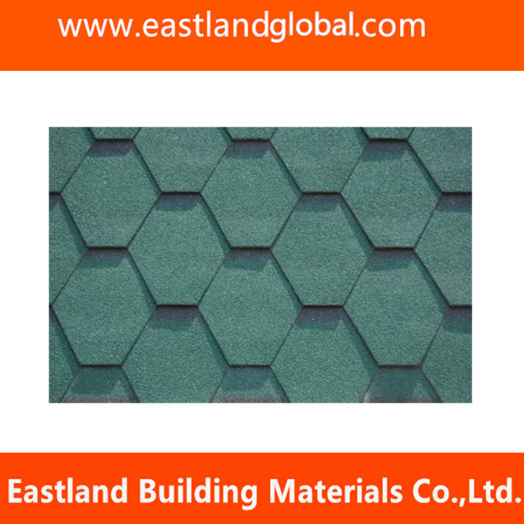 Easy Install Hexagonal Asphalt Roof Shingles