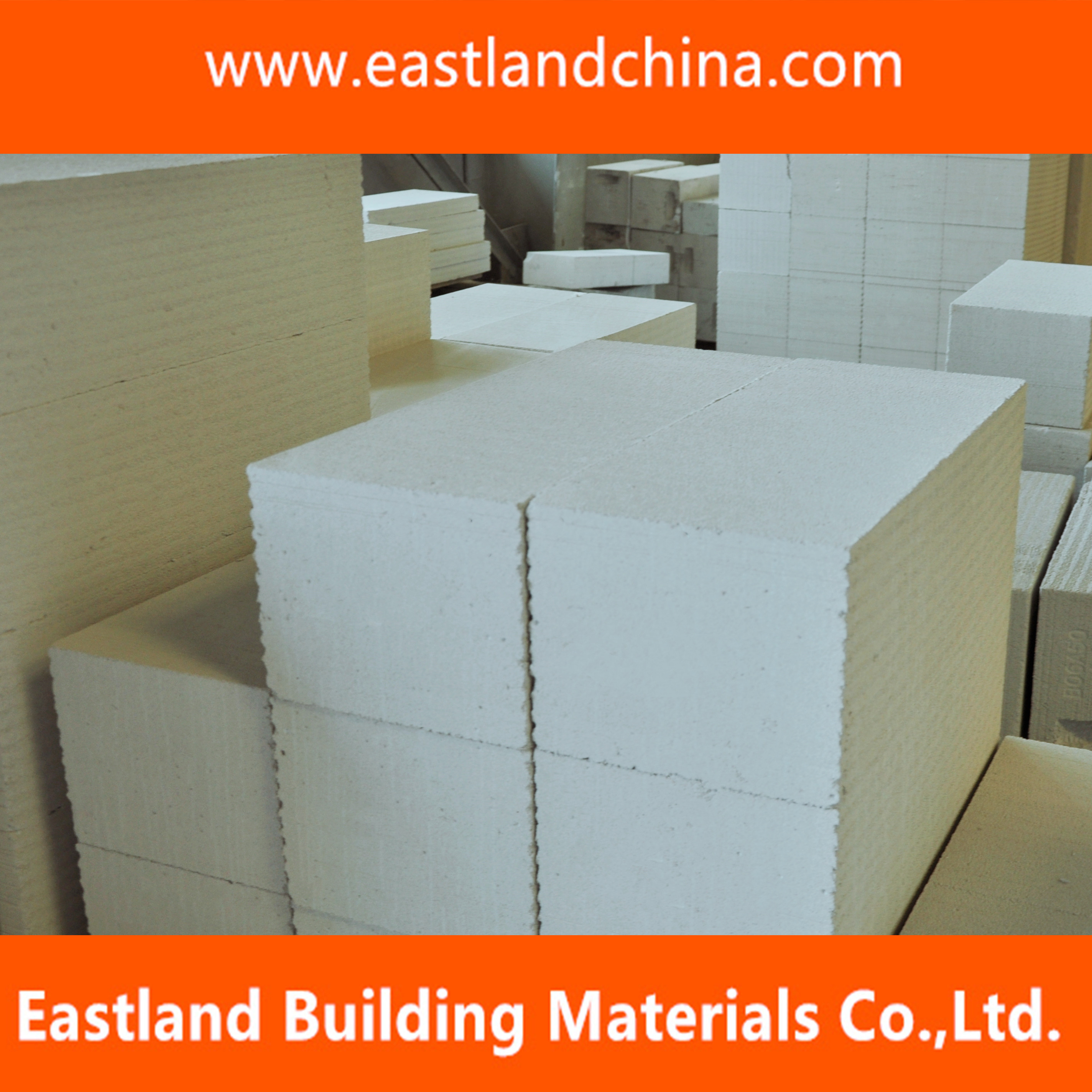 Lightweight Concrete Block Aerated Concrete Brick AAC/ALC Wall Block