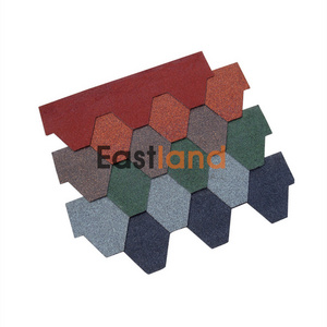 Easy Install Hexagonal Asphalt Roof Shingles