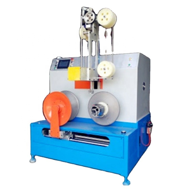 Hot selling wire winding/rewinding machine for Lan cable cat5 cat6 co-axial and communication cables