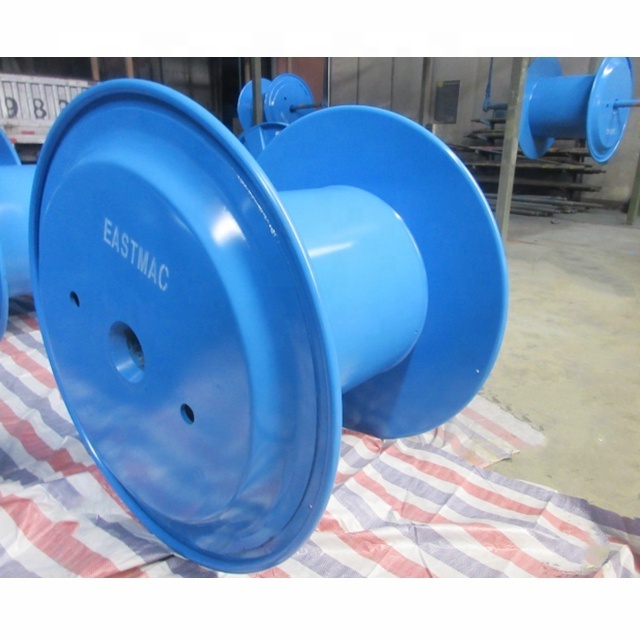 Professional factory customized double layer steel drum spool reel bobbin for cable stranding machine