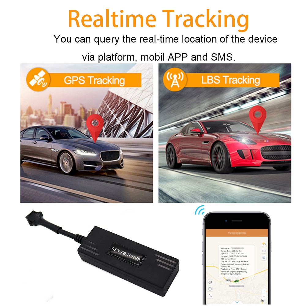 Wholesale Real Time Tracking Motorcycle 2G Vehicle Equipment Tracking System with Kill Switch Car Gps Tracker