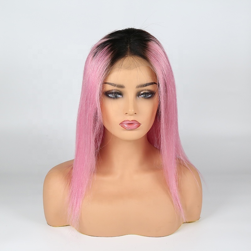 Big Breast Half Body Female wig display Mannequin Head With Shoulders