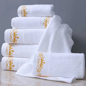 Guangdong bathroom fast dryer hotel family beach sets hand towels face towel