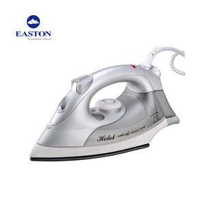 National hotel travel guest room electrical dry pressing spare parts portable rechargeable silver solar Steam electric iron