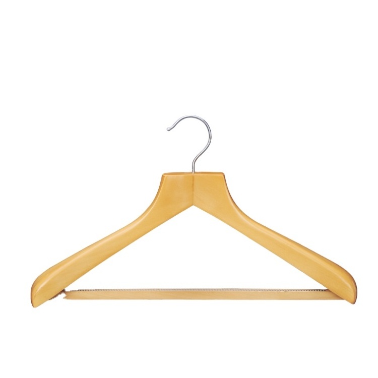 Hotel wooden Coat Hangers for Hotel Guest Room