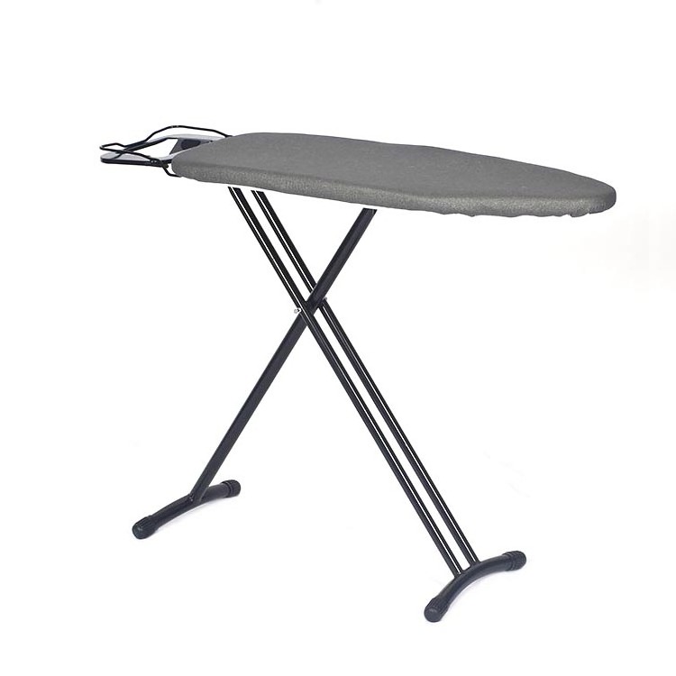 2024 Hotel steel top professional ironing board and cover iron board for clothes